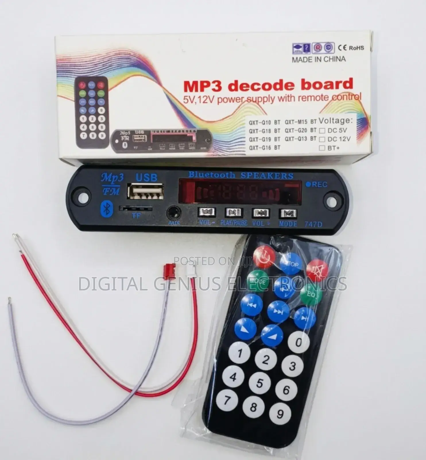 Bluetooth Mp3 Decode Board