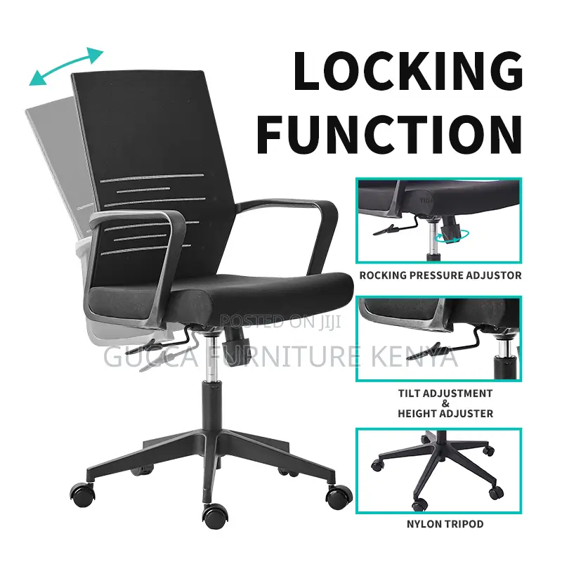 Strong Ergonomic High-Back Office Chair