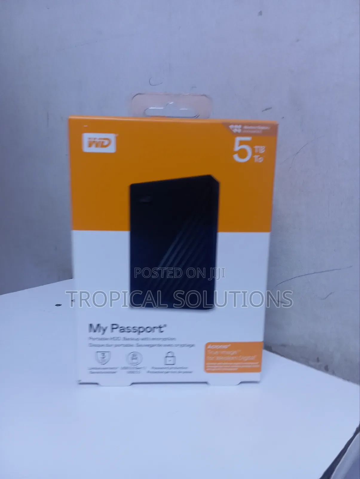 Wd My Passport 5tb HDD Available 5tb