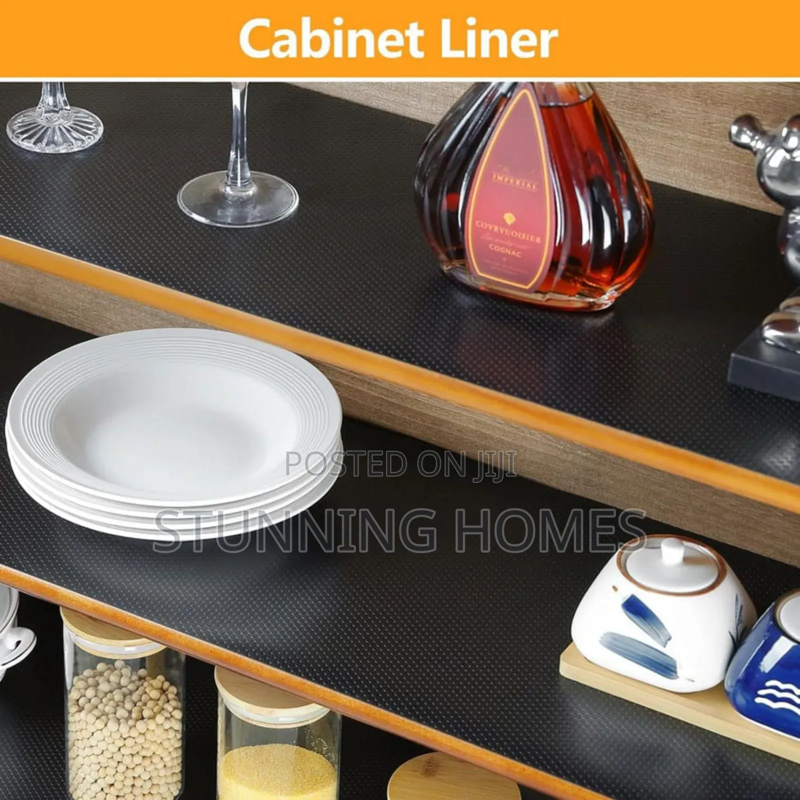 Black 5m Cabinet Liner