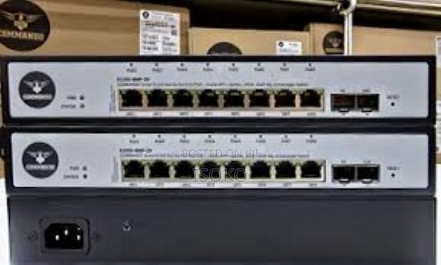E1100-5m-2xcommando Scout E1100 5x2.5g, 2x10g Sfp+ Uplinks, Unmanage
