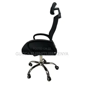 Simple Height Adjustable Headrest Office Seat