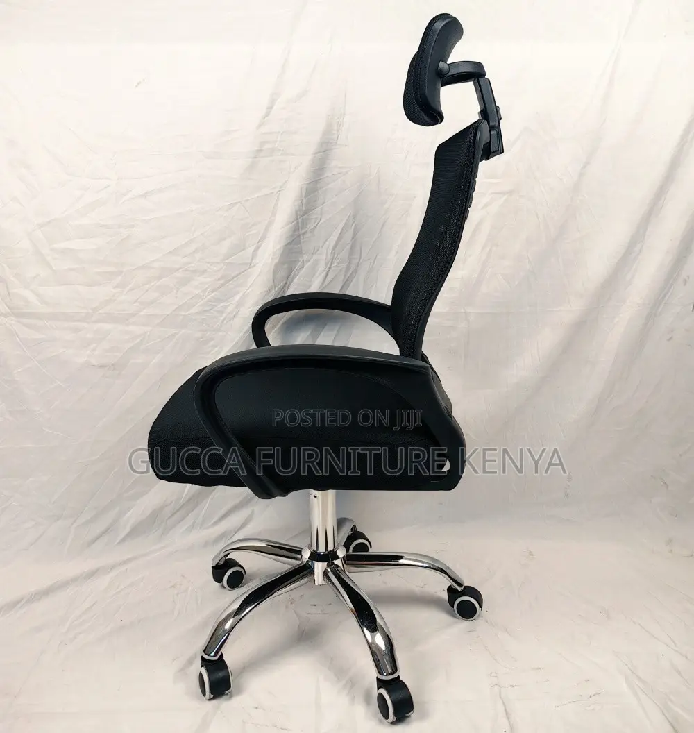 Simple Height Adjustable Headrest Office Seat