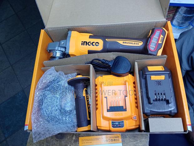 20v Cordless Angle Grinder - thumbnail 2