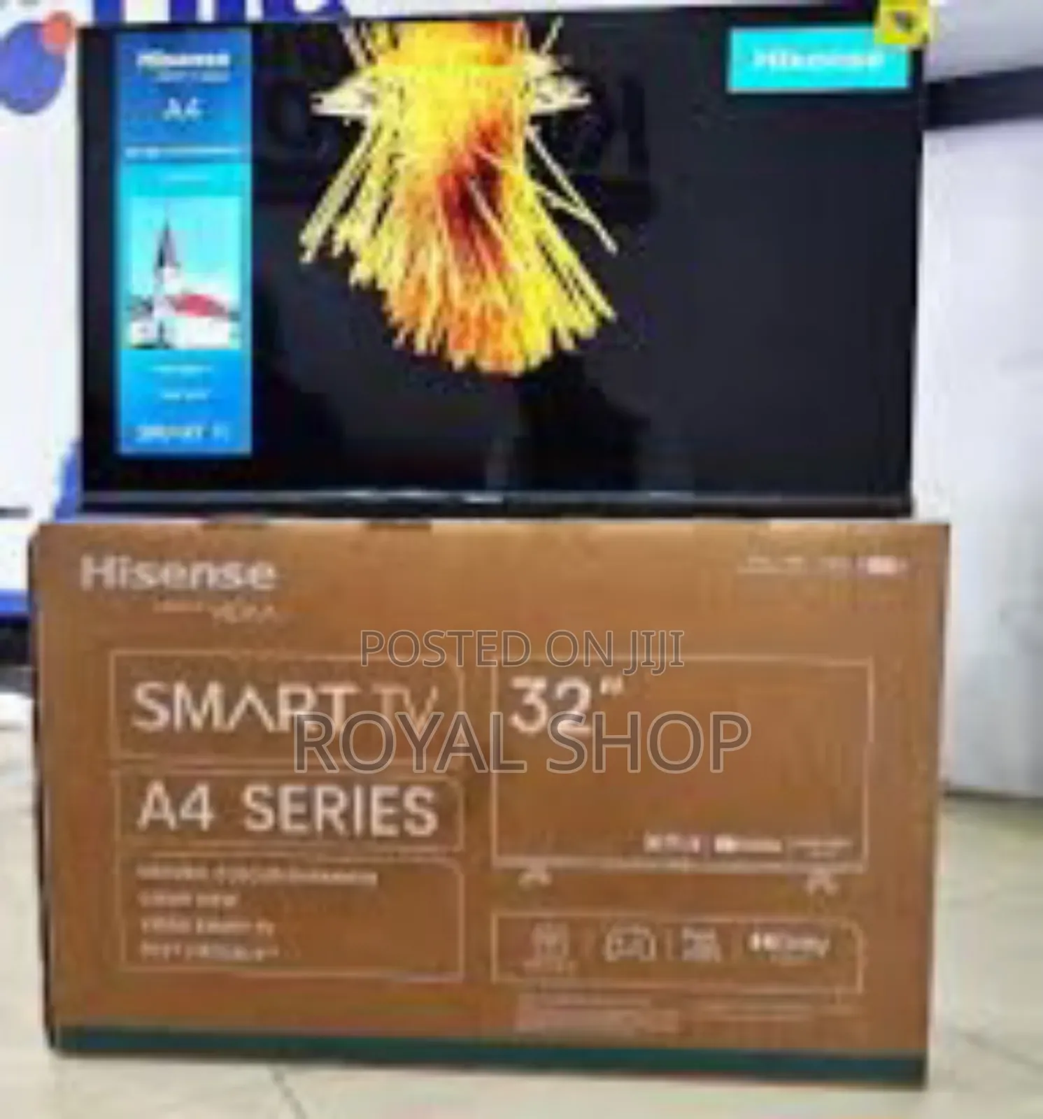 Hisense 32 Smart Android Frameless Qled Television