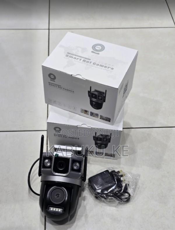 Outdoor Wireless Wifi Ip Camera V380 Pro App Dual Lens PTZ Camera