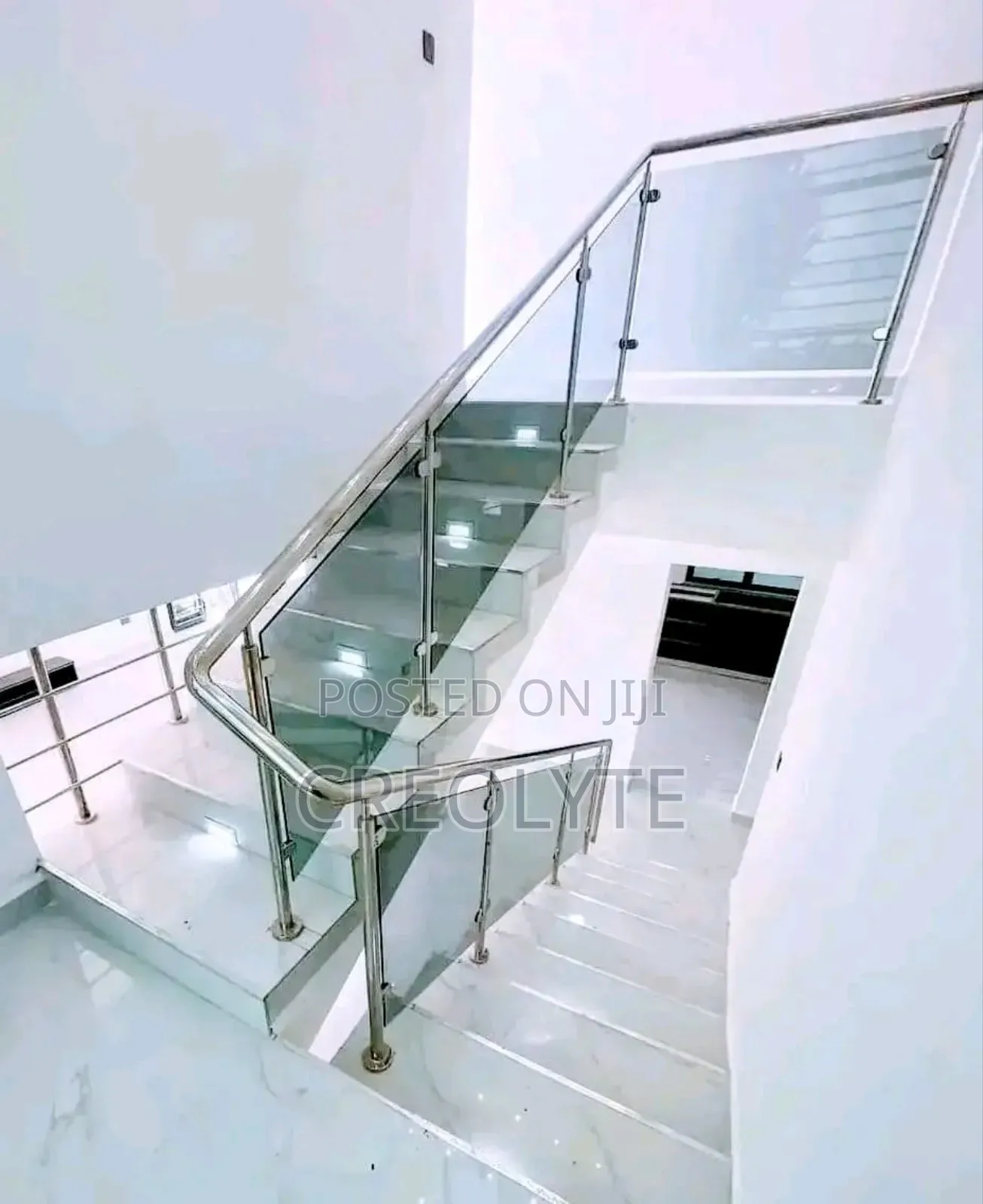 Modern Stainless Steel Staircase Railings