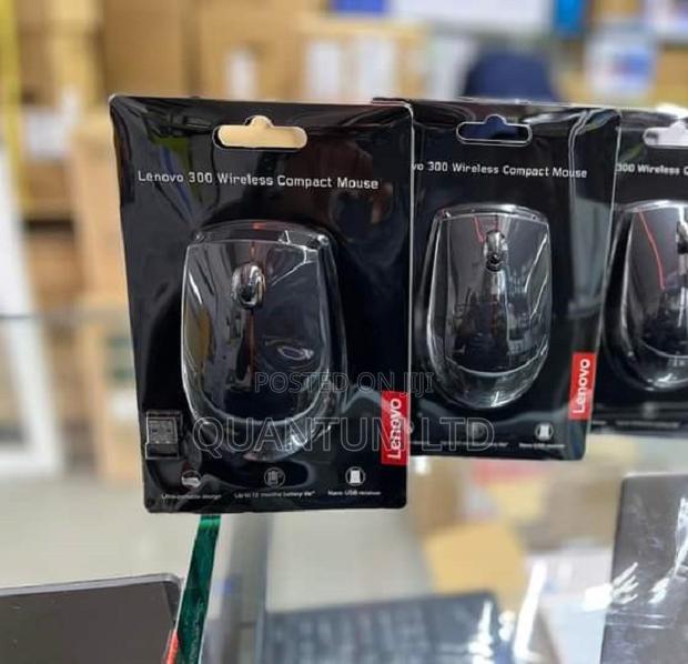 Lenovo 300 Wired Usb Mouse - Black