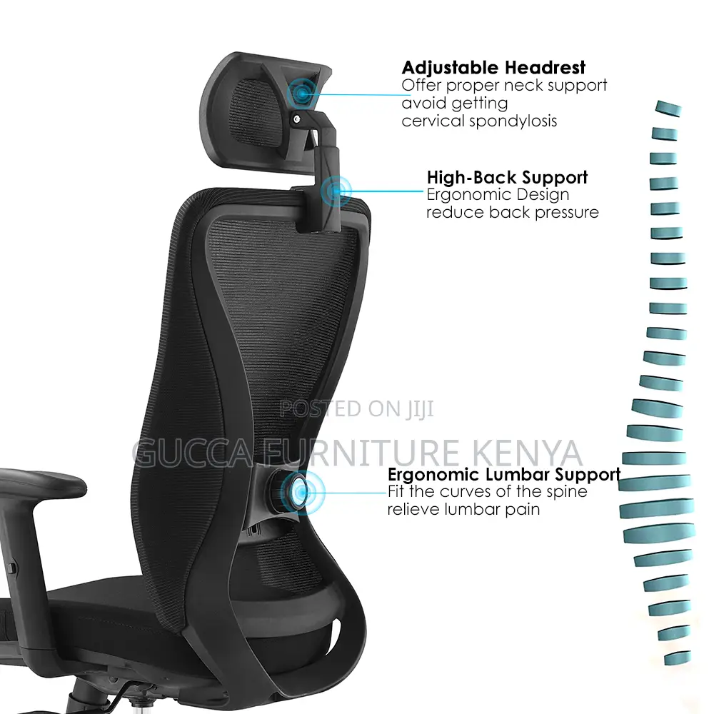 Modern Executive Orthopedic Office Swivel Chair