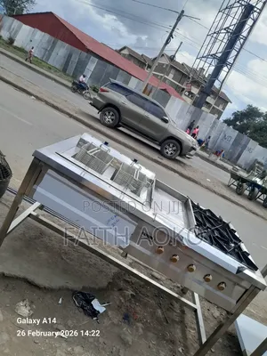 Combine Gas Burner Cooking