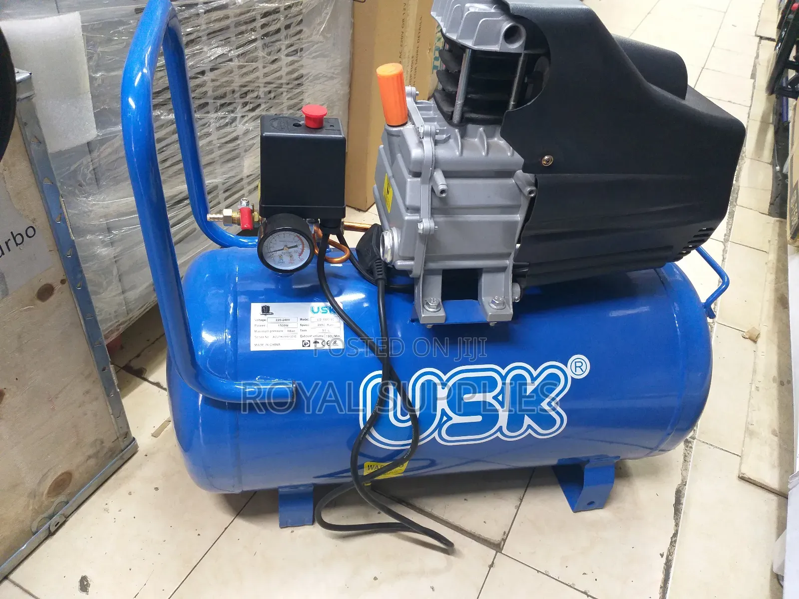 50l Electric Air Compressor 3hp