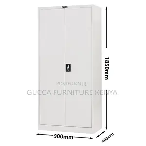 2-Swing Door Metallic File Storage Cabinet
