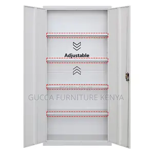 2-Swing Door Metallic File Storage Cabinet