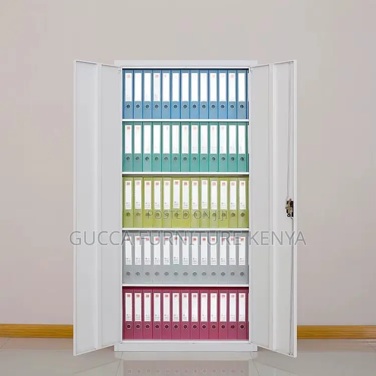2-Swing Door Metallic File Storage Cabinet