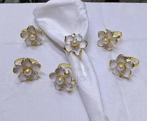 6pcs Napkin Ring Holders –Bz