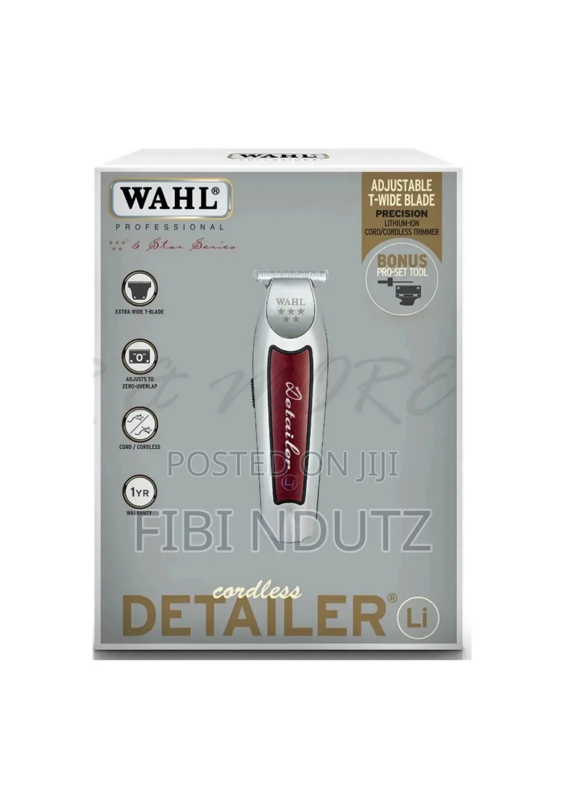 Wahl Cordless Detailer 5 Star Series/Shaver
