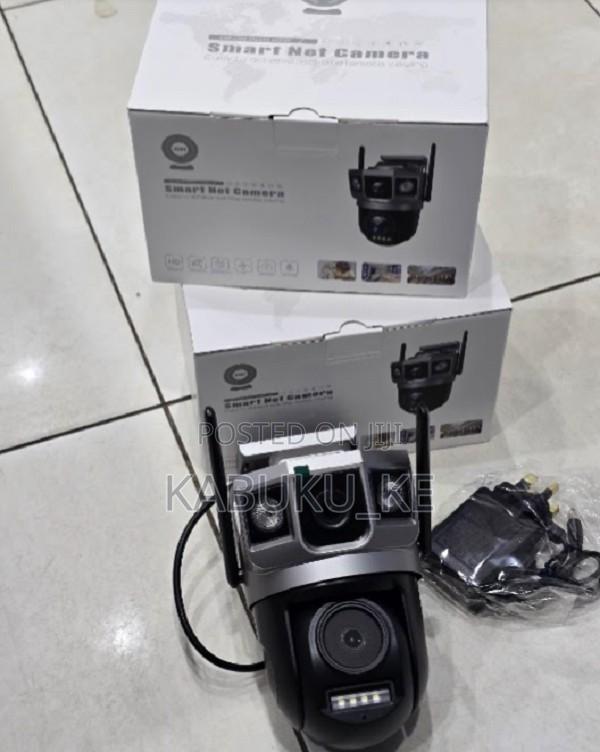 Dual Lens 360 CCTV Camera System Wifi Wireless Audio Cnight Vision