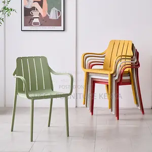 Home Office Plastic Stackable Garden Chair