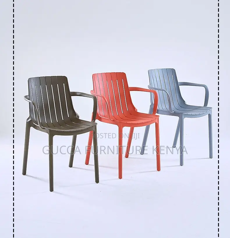 Home Office Plastic Stackable Garden Chair
