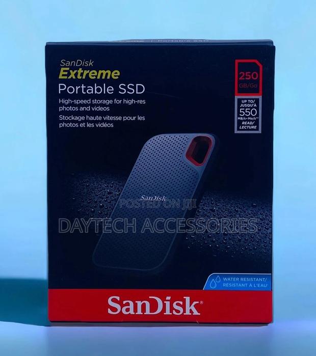 Sandisk Extreme Portable SSD 250gb Sdssde60-250g-G25 - main view