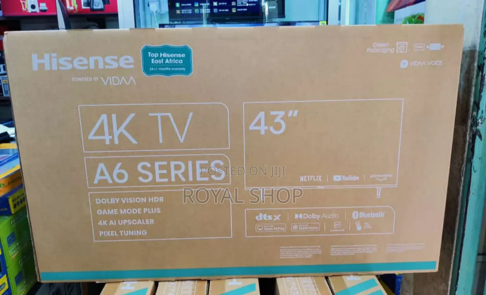 Hisense 43 Smart Android Qled Tv