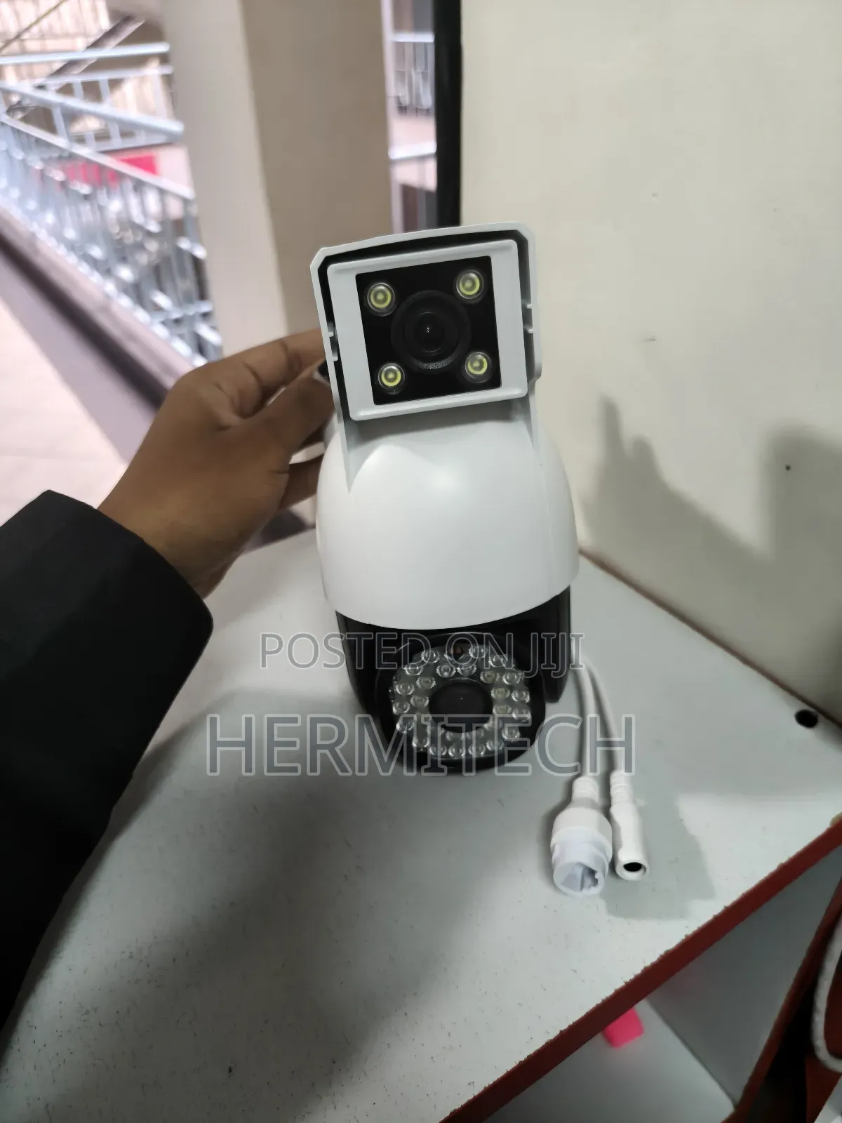 Weather Proof CCTV Mini Camera Electric 4g Dual Lens Ethernet Cable