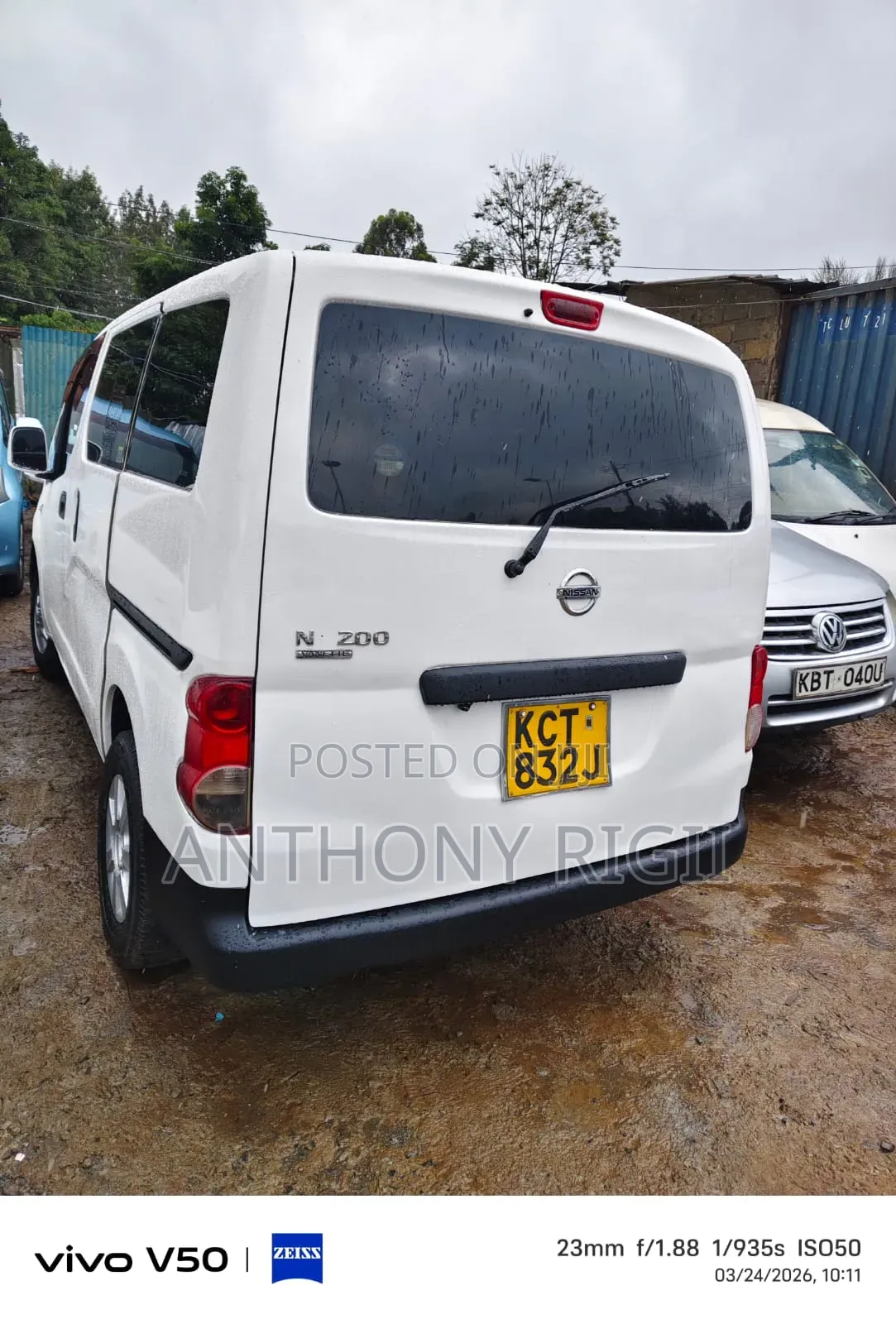 Nissan NV350 2012 White