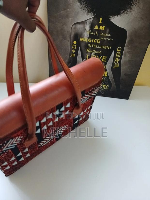 Leather Ankara Bags - thumbnail 2