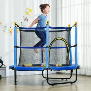 Kids Fun Time Trampoline 4ft Absolute Indoor