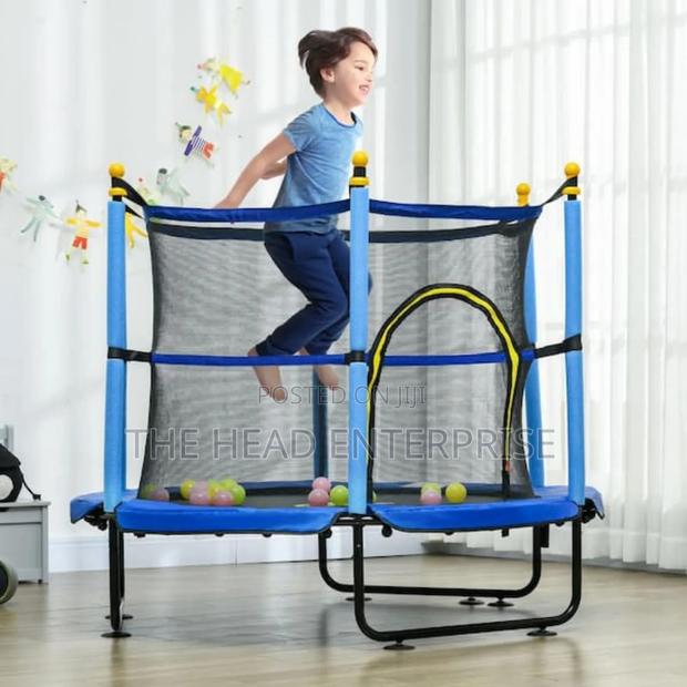 Kids Fun Time Trampoline 4ft Absolute Indoor - main view
