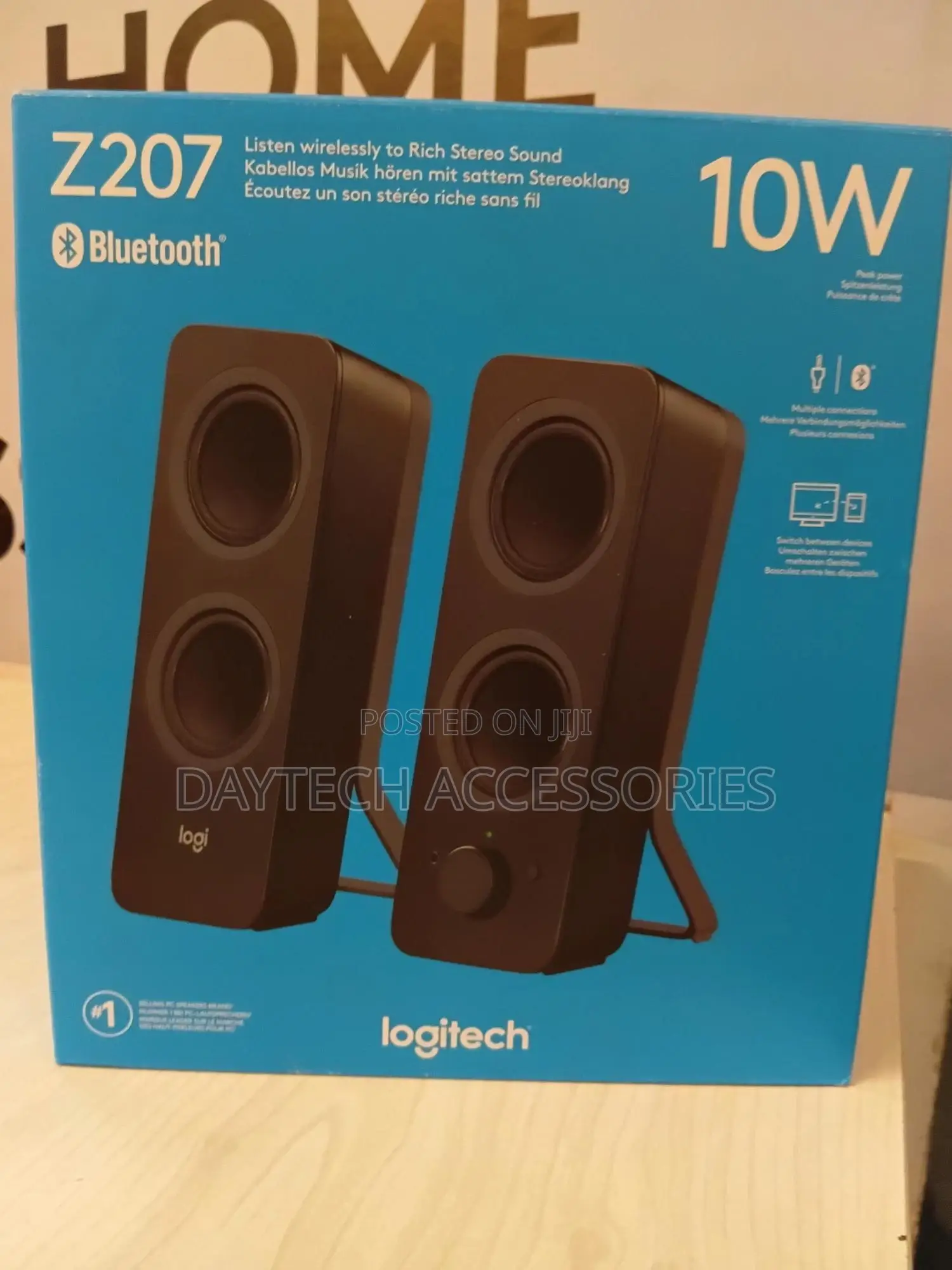 The Logitech Z207 Bluetooth Computer Speakers - Black