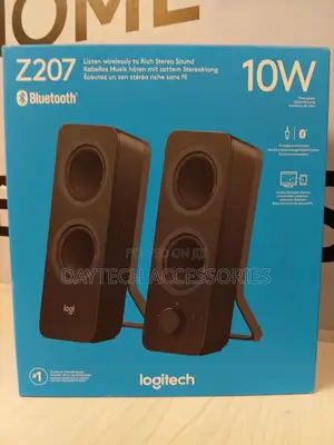The Logitech Z207 Bluetooth Computer Speakers - Black