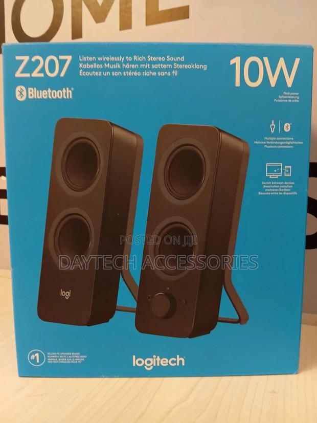 The Logitech Z207 Bluetooth Computer Speakers - Black - thumbnail 2