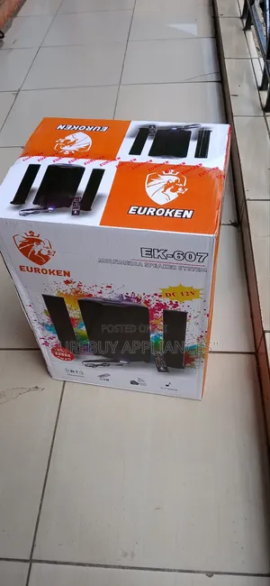 Euroken Mtungi Ek-607 Subwoofer Speaker System 2.1ch 20000w Bluetooth