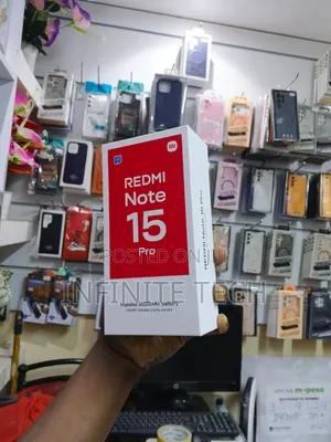 New Xiaomi Redmi Note 15 Pro 512 GB Black