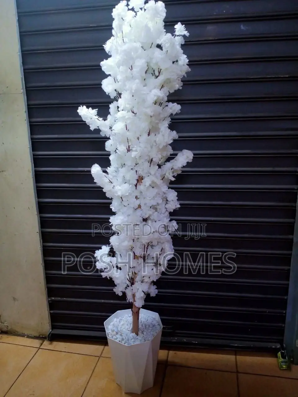 White Cherry Artificial Plants