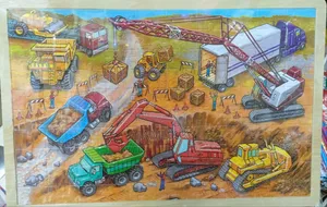 100pcs Wooden Puzzle Set –Jy
