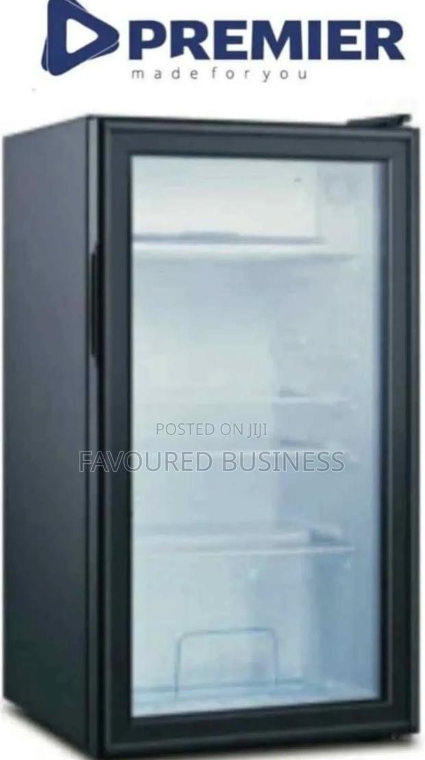 Heavy Duty 65 Litres Premier Glass Door Refrigerator