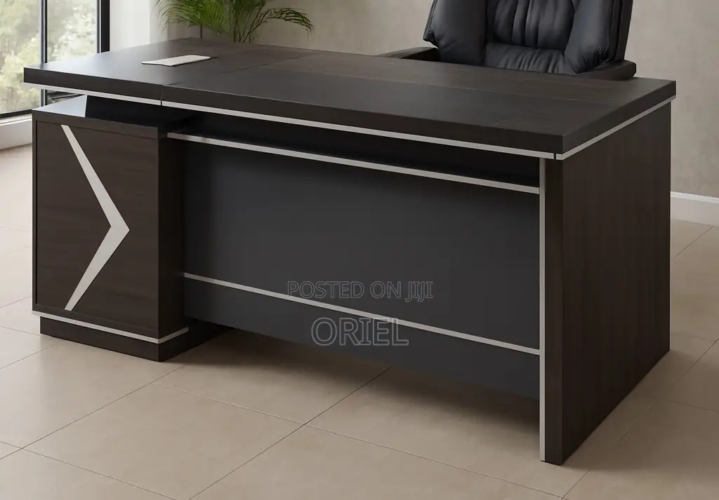 Office Desk : 1.8-Meter Executive Office Desk-L-Shaped