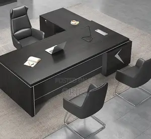 Office Desk : 1.8-Meter Executive Office Desk-L-Shaped