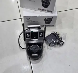 Dual Lens Smart Net Wireless Ac Powered CCTV Camera With Dual Lens
