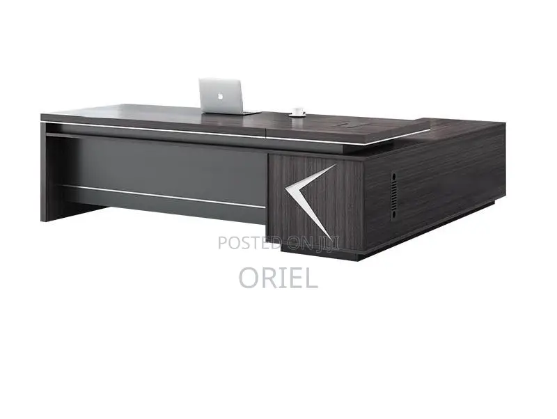 Office Desk : 1.8-Meter Executive Office Desk-L-Shaped