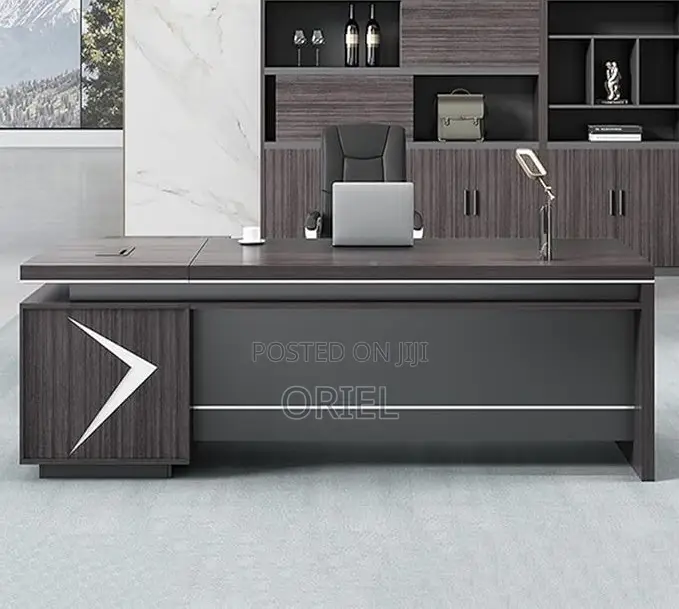 Office Desk : 1.8-Meter Executive Office Desk-L-Shaped