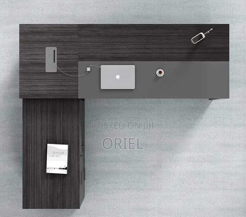 Office Desk : 1.8-Meter Executive Office Desk-L-Shaped