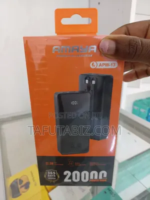 Amaya 22.5w Pd Fast Charger Power Bank 20000mah Apw-13.