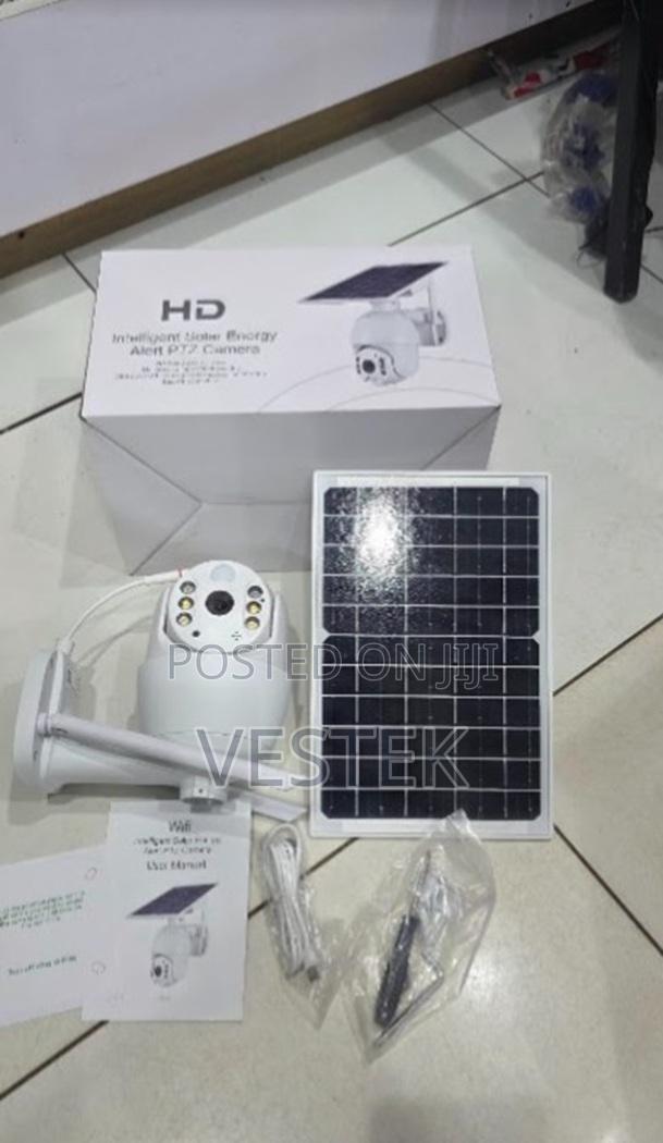 Single Lens Wifi Ubox Solar PTZ Camera - main view