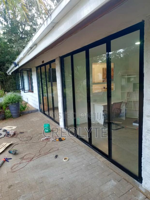 Aluminum Sliding Door. (Condoor) Black - thumbnail 5