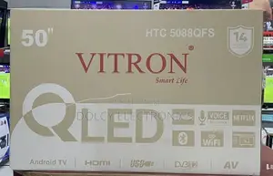 Vitron 50-Inch Qled Smart Android Tv