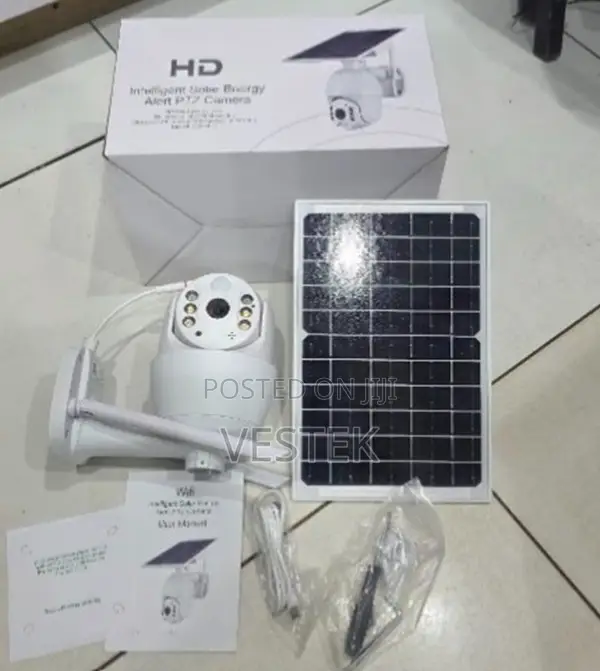 6mp Ubox PTZ Wireless Wifi Ubox Outdoor Solar Camera Full Color