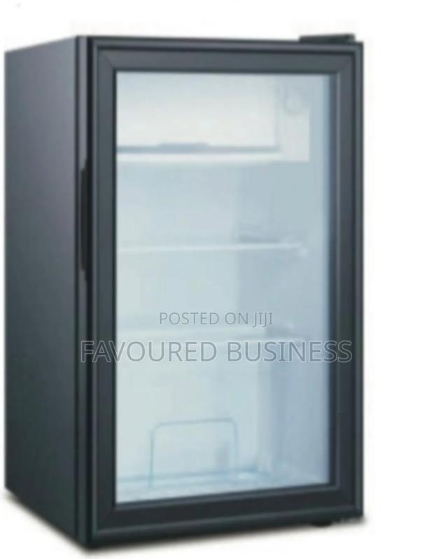 Fridge With 10 Litres Freezer /Premier Pm _85l Glass Door
